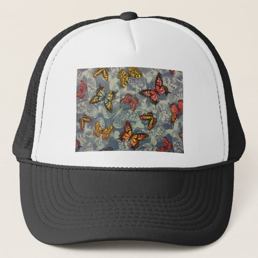 Butterflies Trucker Pet (Voorkant)