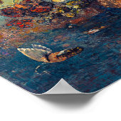 Butterflies van Redon Fine Art Poster (Hoek)