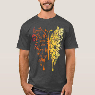 Butterflies verschijnen als Angels bijna 2 zijn T-shirt