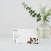  Butterflies Visitekaartje (Staand voorkant)