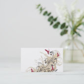 Butterflies Visitekaartje (Staand voorkant)