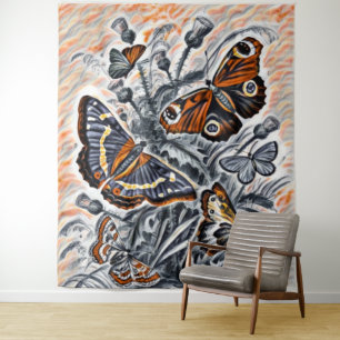 Butterflies Wandkleed