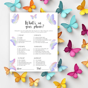 Butterflies - Wat zit er op je telefoonspel?