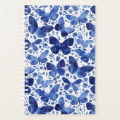 Butterflies Waterverf Blue Planner (Voorkant)