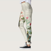 Butterflies Wildbloemen Ephemera Romantic  Leggings (Links)