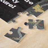 Butterflies zijn een schoonheid legpuzzel (Zijkant)