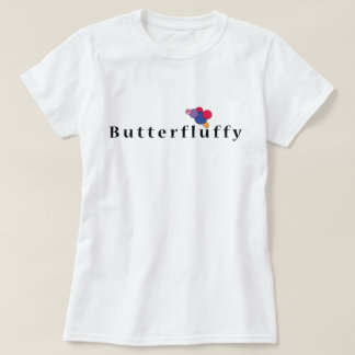 Butterfluffy: Schattige voedselminnend vogelt-shir T-shirt