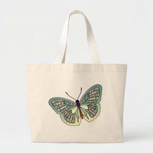 Butterfly - 23 grote tote bag (Voorkant)