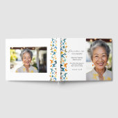 Butterfly 2-foto Uitvaart Gastenboek (Volledig)