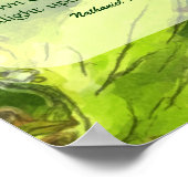 Butterfly 2 Happiness Inspirerend Quote Poster (Hoek)