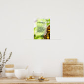 Butterfly 2 Happiness Inspirerend Quote Poster (Keuken)