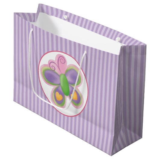 Butterfly 2 large cadeautasje (Voorkant Gekanteld)
