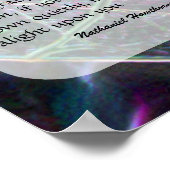 Butterfly 3 Happiness Inspirerend Quote Poster (Hoek)