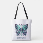 Butterfly 7 Tote Draagtas (Achterkant)