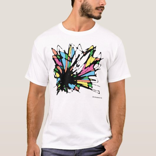 Butterfly abstract 1 t-shirt (Voorkant)