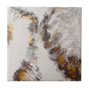 Butterfly - abstract acryl tegeltje