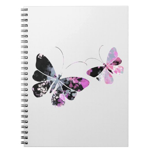 Butterfly Abstract Notitieboek (Voorkant)