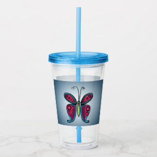 Butterfly Acryl Drinkbeker