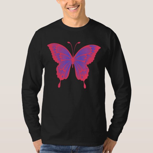 Butterfly aesthetic soft grunge t-shirt (Voorkant)
