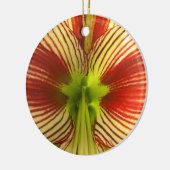 Butterfly Amaryllis Keramisch Ornament (Links)