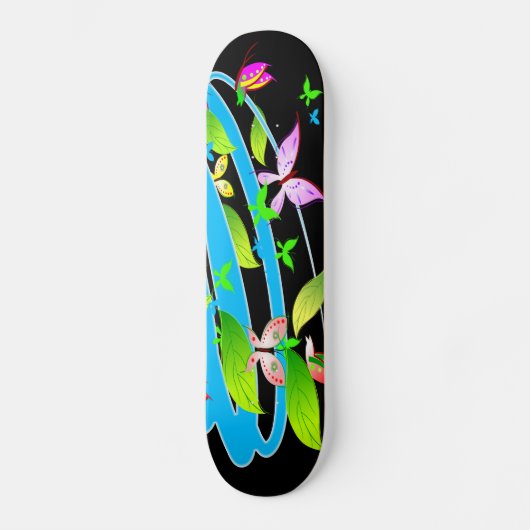 Butterfly Art 12A Skateboard (Recto)