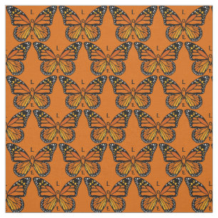 Butterfly Art Fabric Monarch Butterfly Pattern Stof