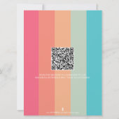 Butterfly Art Kaart met kleurenschema's (Achterkant)