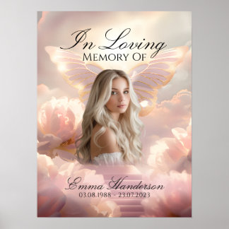 Butterfly Ascend Memorial Welkomstbord Poster