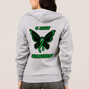 Butterfly/Awareness...C Diff Hoodie