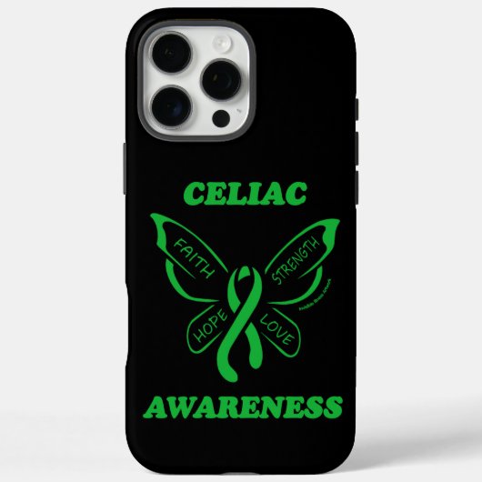 Butterfly/Awareness... Celiac Case-Mate iPhone Case (Achterkant)
