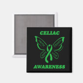 Butterfly/Awareness... Celiac Magnet Magneet (Voorkant / Achterkant)