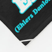 Butterfly/Awareness...EDS Fleece Blanket (Hoek)