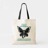 Butterfly/Awareness...EDS Tote Bag (Achterkant)