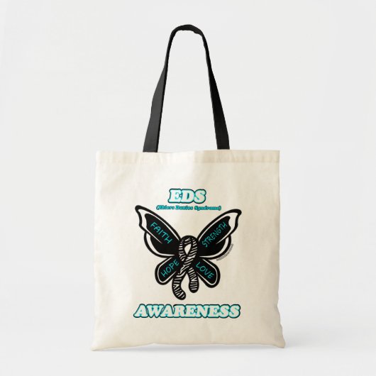 Butterfly/Awareness...EDS Tote Bag (Voorkant)