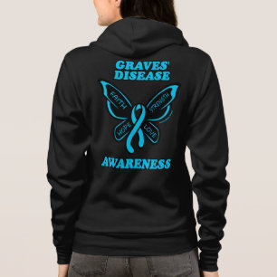 Butterfly/Awareness... Graves" Hoodie
