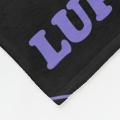 Butterfly/Awareness.. Lupus Fleece Blanket Deken (Hoek)