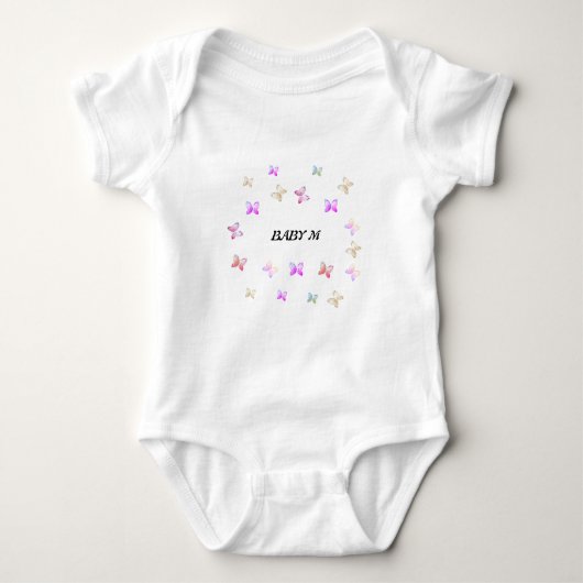 butterfly Baby,Baby Bodysuit (Voorkant)