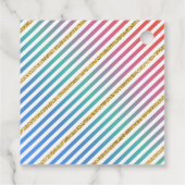 Butterfly Baby shower Dank u Labels (Achterkant)