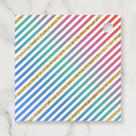 Butterfly Baby shower Dank u Labels (Achterkant)