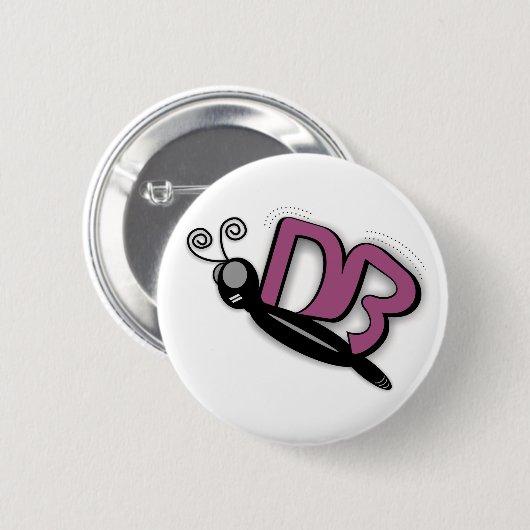 BUTTERFLY BADGE (Devant & derrière)