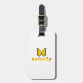 Butterfly Bagagelabel (Voorkant verticaal)