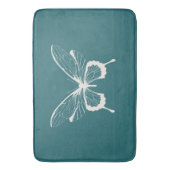 Butterfly Bath Mat (Voorkant Verticaal)