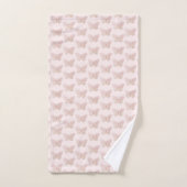 Butterfly Bath Towel Set Bad Handdoek (Handdoek)