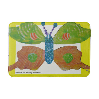 Butterfly Bathmat Badmat