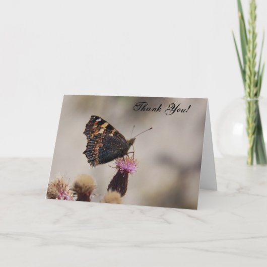 Butterfly BEDANKKAART (Voorkant)