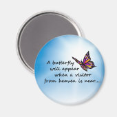 Butterfly, Bezoeker uit de Hemel Magneet (Voorkant / Achterkant)