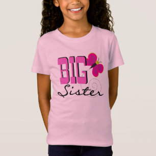 Butterfly Big Sister T-shirt