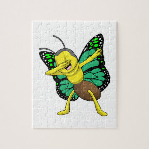 Butterfly bij Hip Hop Dance Dab Legpuzzel