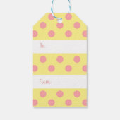 Butterfly Birthday Gift Tag Cadeaulabel (Achterkant)