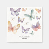 Butterfly Birthday Party Servet (Voorkant)